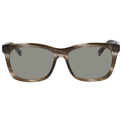 Kính Mát Gucci Grey Rectangular Men's Sunglasses GG0449S 006 56-2